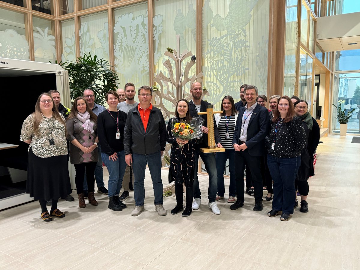 Palkintoa pukkaa Ouluun! Maanrakennusalan neuvottelukunta (MANK ry) on palkinnut Oulun kaupungin pyöräilyinfran pitkäjänteisestä ja päämäärätietoisesta kehittämisestä Iso Tömppä -palkinnolla. Lue lisää ouka.fi/uutiset/oulun-… #Oulu #pyöräily #AsteenVerranParempi <a href="/mank_ry/">MANK ry</a>