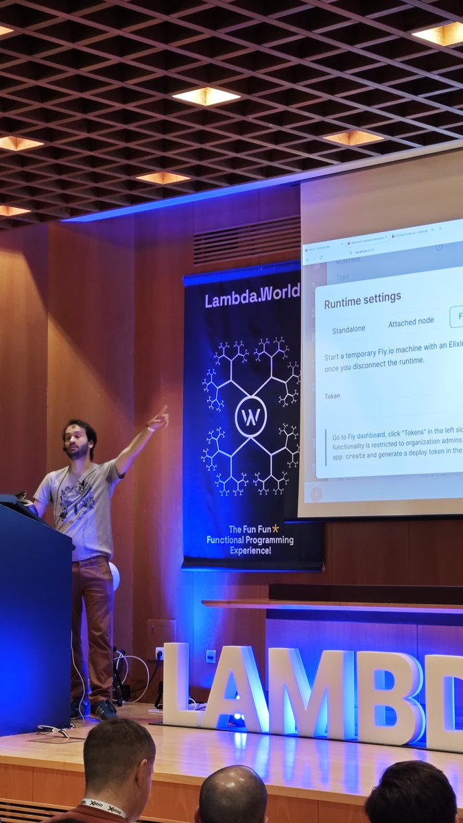 Lambda World tweet media