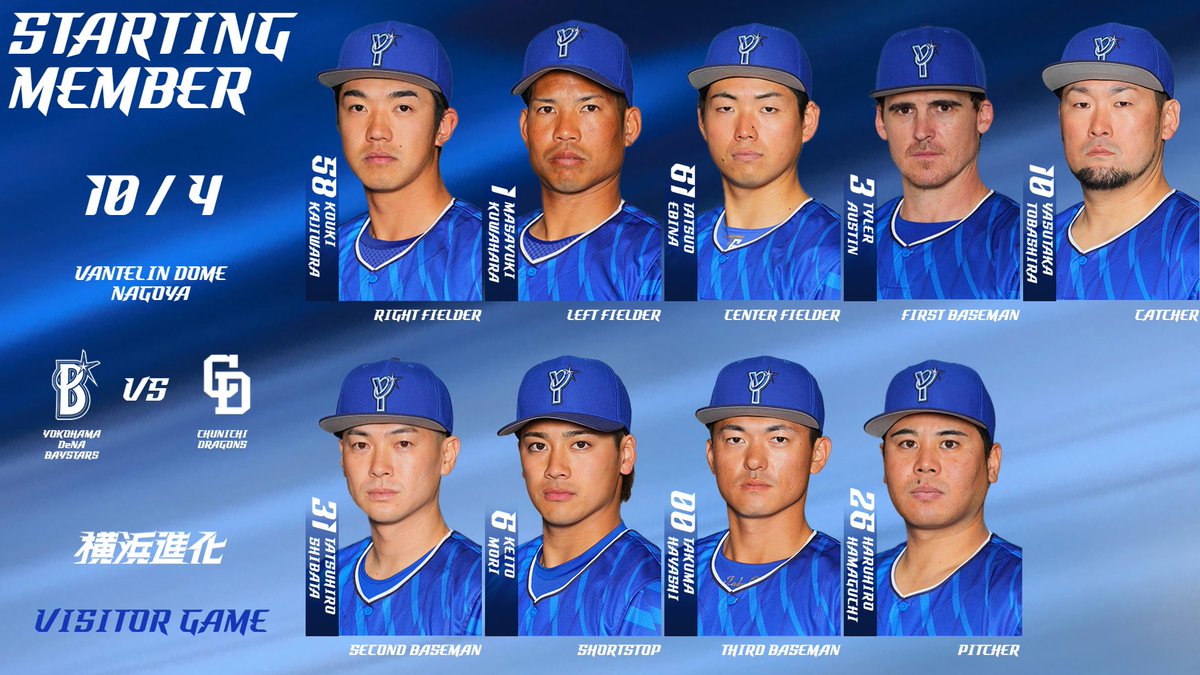 横浜DeNAベイスターズ　大貫　4点セット 9 【濱口遥大】エポック 2023 横浜DeNAベイスターズ PREMIER