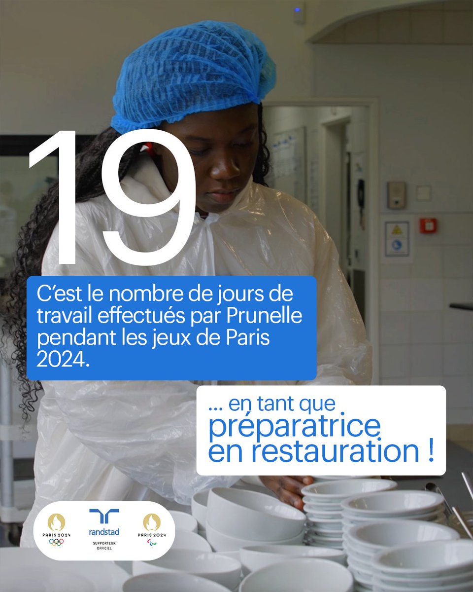 Ses épreuves ? ⬇️

Veiller au respect des normes d’hygiène et de sécurité, gérer les stocks et les approvisionnements ou encore mettre en place les espaces de restauration !

🤝 Supporteur Officiel du recrutement des Jeux Olympiques et Paralympiques de Paris 2024