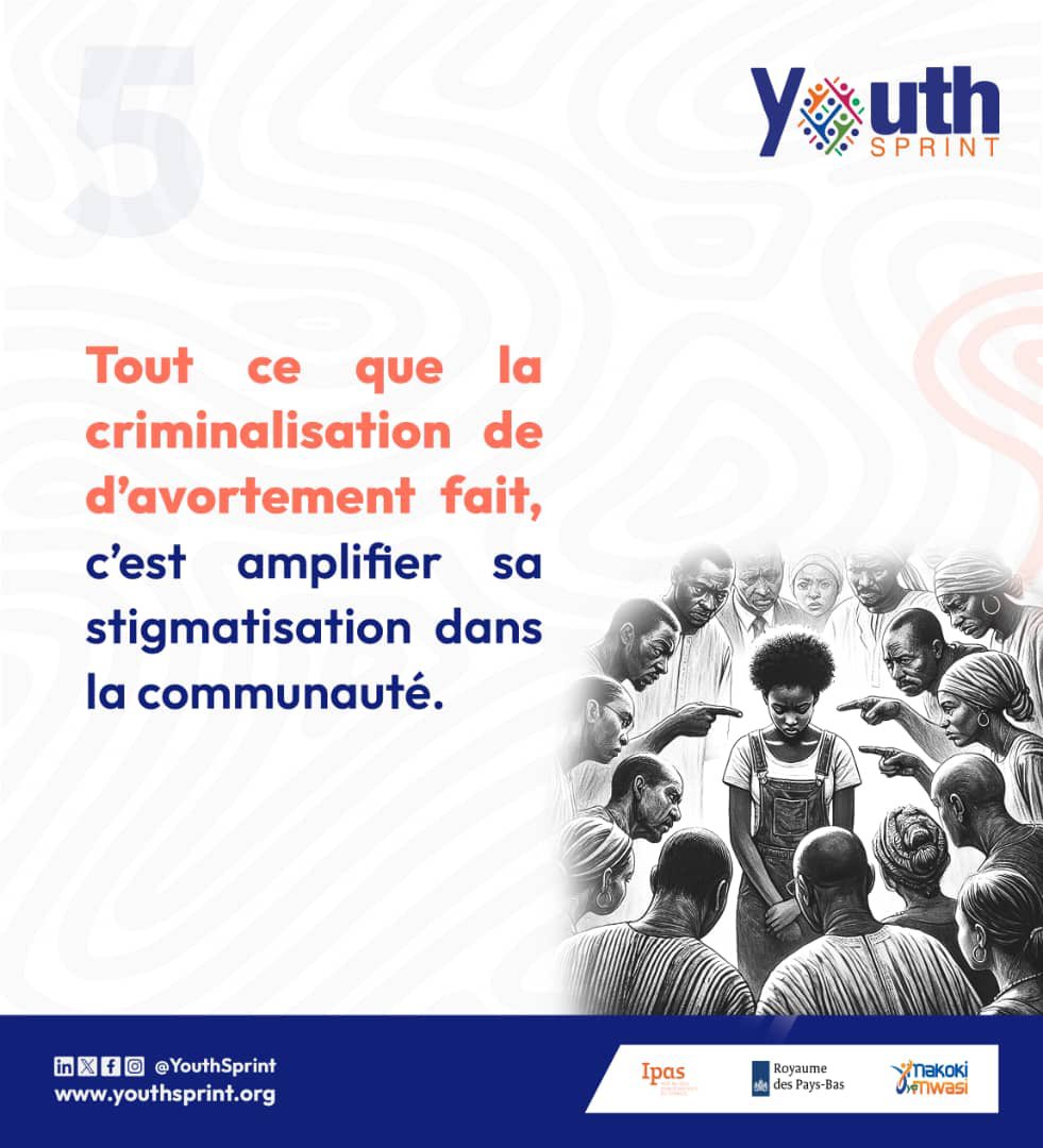 Youthfim's tweet image. #DépénalisationAvortement 

La #stigmatisation des filles qui recourent aux services de planification familiale, l'avortement sécurisé les pousse à recourir aux charlatans et exposer leurs vies.

#Orientons les filles vers les centres sûrs pour bénéficier des #services