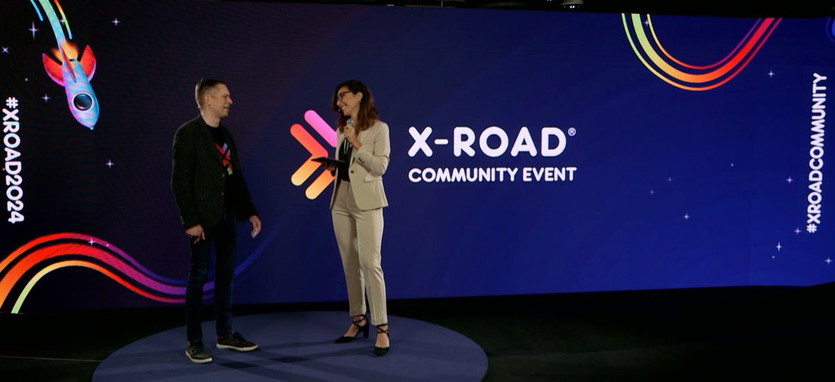 📹Live now: the #xroad2024 Community Event! Alessandra Perna #GaiaX &amp; Ville Sirviö kicked off with inspiring remarks!

Join the discussion, visit the Virtual Expo, and connect with X-Road #tech partners. First question: Have you heard about #dataspaces?: xroad2024.worksup.com