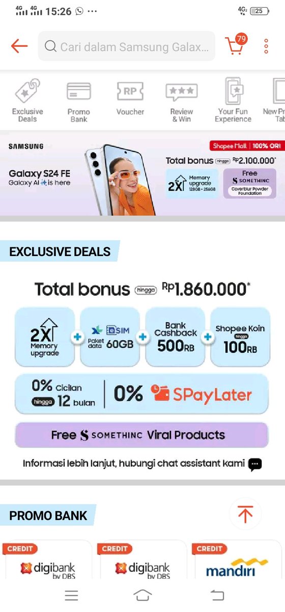 njunbu's tweet photo. @ShopeeID Mau coba Galaxy AI Photo Assist pake Galaxy S24 FE di Galaxy Fest 4-13 Oktober #GalaxyS24FEdiShopee https://t.co/Z7v5G0UxNk