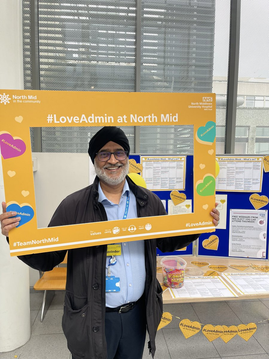forhad81's tweet photo. Come by and checkout 💛#LoveAdmin stall in the atrium @NorthMidNHS @SholaAdegoroye https://t.co/6EoI4E3ETZ