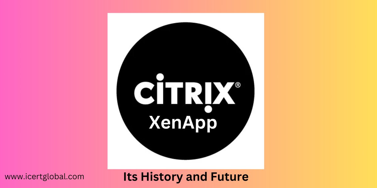 iCertGlobal's tweet image. The Evolution of XenApp A Look at Its History and Future

WhatsApp Us: +91 988-620-5050
Email: info@icertglobal.com
Website : icertglobal.com
Our Blog: icertglobal.com/the-evolution-…

#XenApp #Virtualization #ITInnovation #CitrixXenApp #DigitalWorkspace #HybridCloud #AppDelivery
