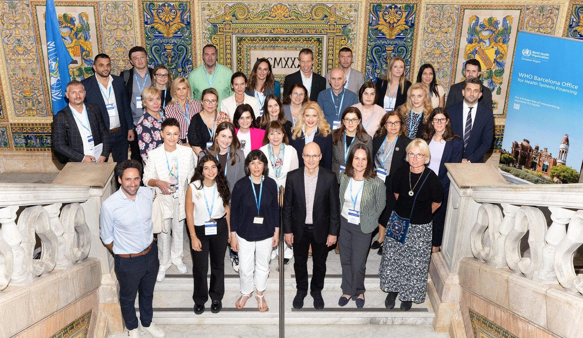 Twenty-seven policymakers and experts from the Western Balkans are joining the #WHOBarcelona Course on Health Financing for #UHC, co-funded by @eu_near.  

The course will help them to design policies that make healthcare access more affordable.  

bit.ly/courseUHC