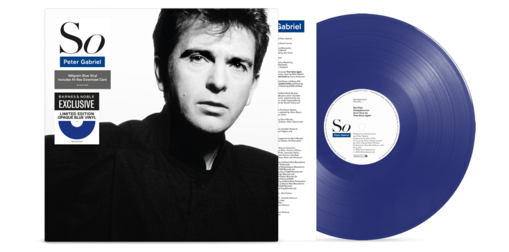 NoteProgressive's tweet photo. Peter Gabriel: “So” Blue Vinyl Out #today #4october #petergabriel @itspetergabriel - ALL DETAILS HERE: https://t.co/Fuk75u7oC1 https://t.co/C6XLPGkuok