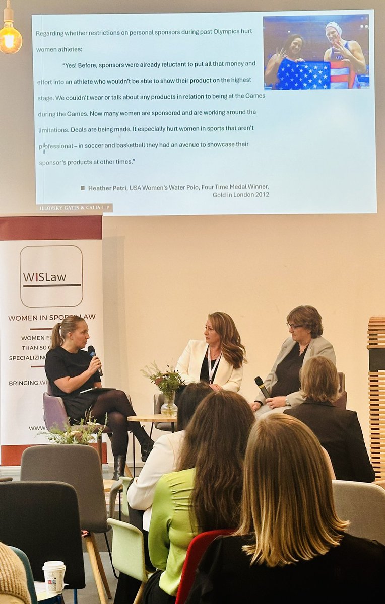 Rule 40 can disproportionately impact female athletes, limiting their visibility and sponsorship opportunities, which can hinder their financial support and recognition.

#WISLawConf2024
#WISLaw
