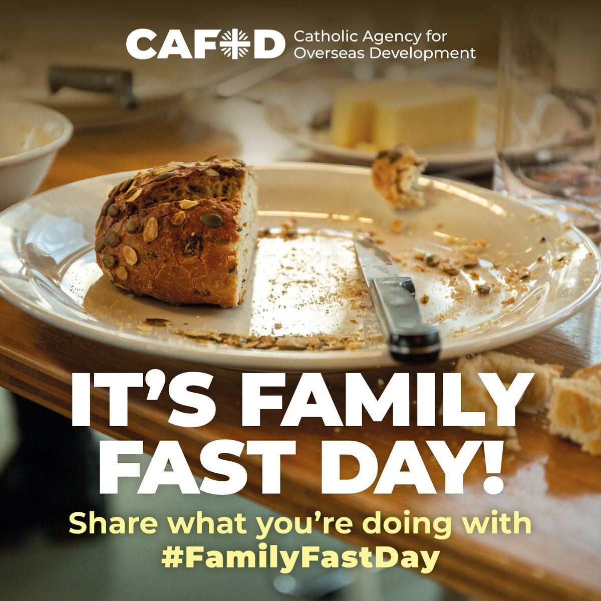 🚨It's #FamilyFastDay! 🚨

Thank you for your support, there are so many ways to join us: 
 
💚 Donate to the Family Fast Day appeal
🍲 Fundraise with a community lunch
🙏 Join us in prayer
📱 Share what you're doing with #FamilyFastDay

buff.ly/3NcTcNu