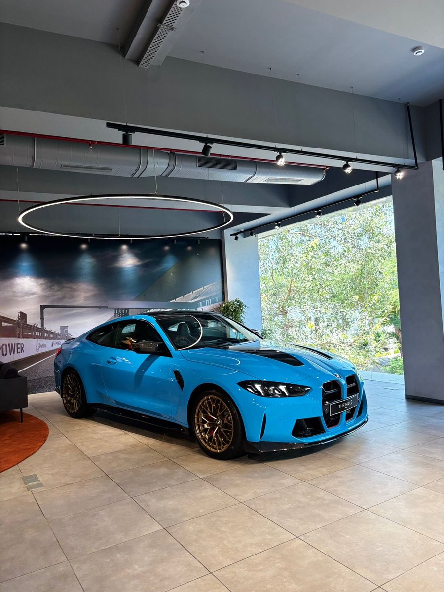 NDTVProfitIndia's tweet image. #BMW #M4CS has been launched in India at Rs 1.89 crore. The M4 CS gains 20 BHP over and is 20 kg lighter than the regular M4.

For the latest news and updates, visit ndtvprofit.com