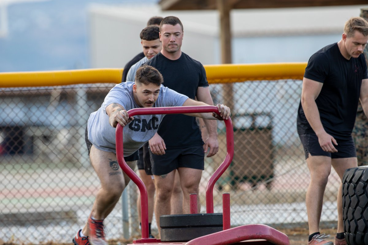 taskforce61_2's tweet image. U.S. Marines with the 24th MEU SOC participate in a strongman competition, flipping tires at Naval Support Activity Souda Bay, Greece. The Wasp ARG-24th MEU SOC is on a scheduled deployment, promoting regional stability and deterring aggression. 

📸Photo: Cpl. Elton Taylor, USMC
