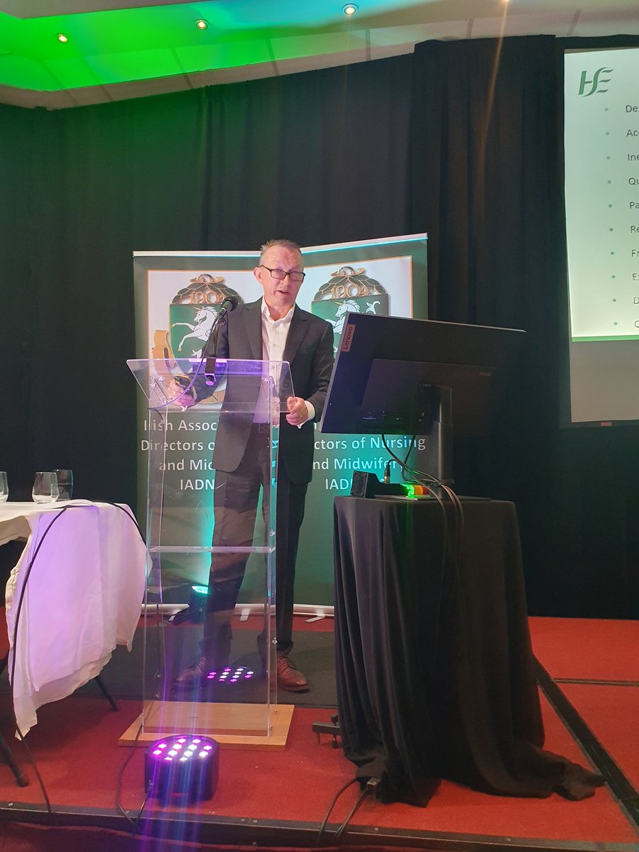 Fiona M Hanrahan (@fionamw_ire) on Twitter photo <a href="/CcoHse/">Dr Colm Henry, CCO HSE Ireland</a> addresses conference about reform and Slaintecare. <a href="/IADNAM1/">Irish Association Directors Nursing and Midwifery</a> #iadnamconference2024 <a href="/CcoHse/">Dr Colm Henry, CCO HSE Ireland</a> addresses conference about reform and Slaintecare. <a href="/IADNAM1/">Irish Association Directors Nursing and Midwifery</a> #iadnamconference2024