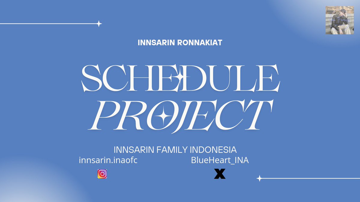 BlueClanny_INA's tweet photo. [Schedule Innsarin]

*schedule is subject to change at any time*

#innsarin https://t.co/js7rGbbuEw