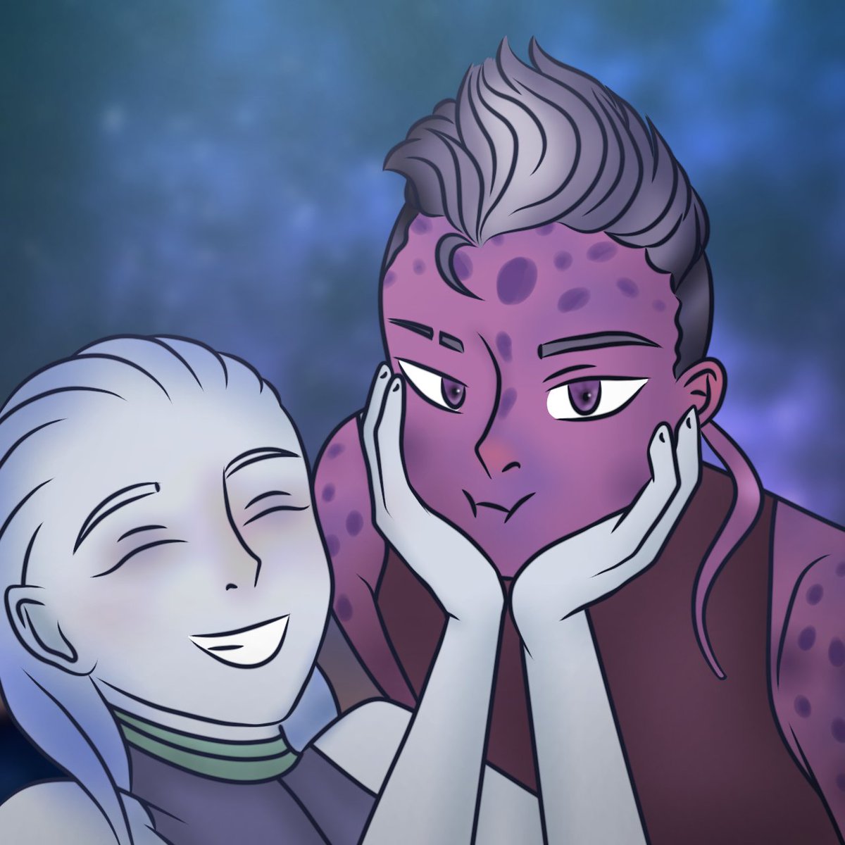 ^•^ #StarTrek #StarTrekProdigy #alien #art #SaveStarTrekProdigy #3season #gwyn #Dal #GwynxDal #GwynandDal #ArtistOnX