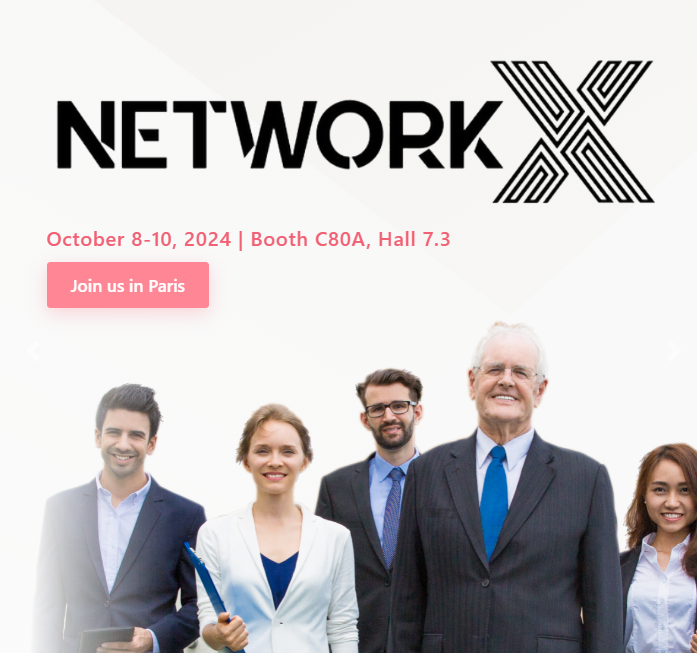 DrayTek_HQ's tweet photo. DrayTek is back to NetworkX2024! 🎉

We're so thrilled to showcase our new WiFi 7, XGS-PON modem/router, Multi Giga/PoE Port switches and more. Book a dedicated meeting session with our experts for in-depth discussions. https://t.co/c1qLHYEczZ https://t.co/0blcqxsbQ5
