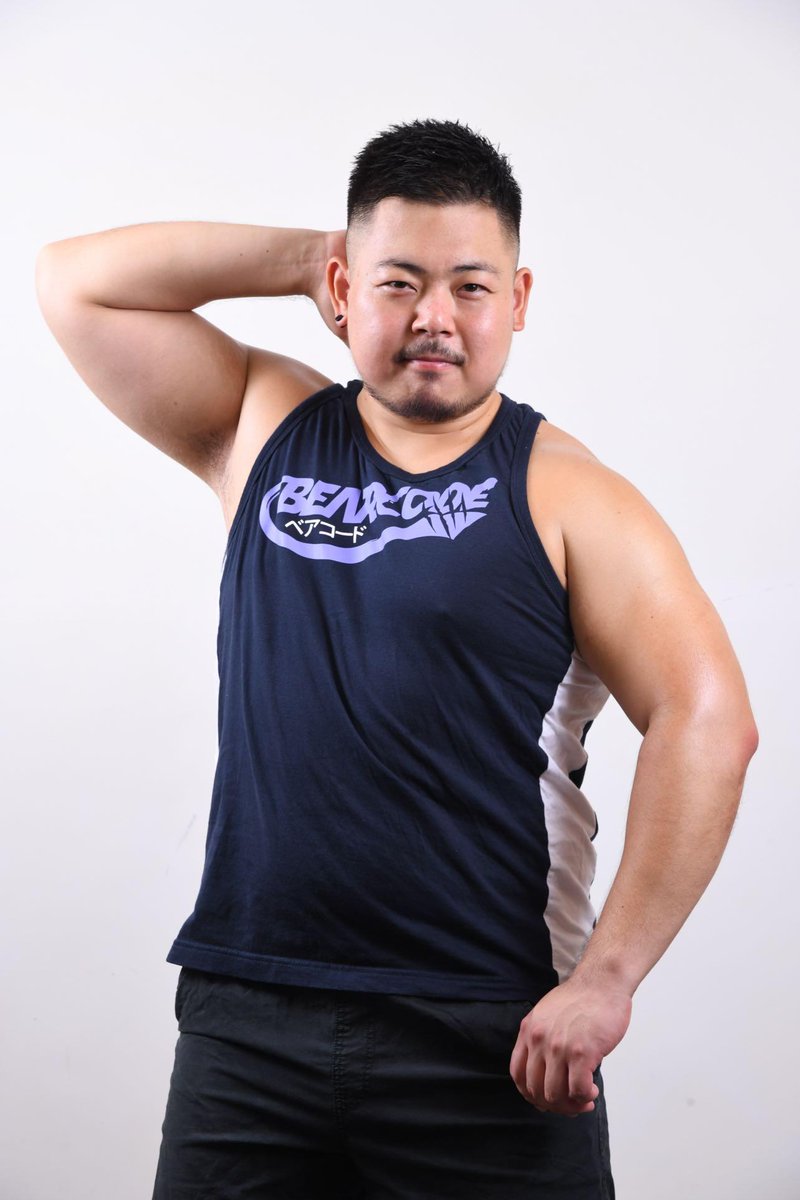 Bearcode_ph's tweet photo. Make a bold statement with every shade you BEAR, embracing this shade of 💜. @Bo_shuto7 looks 🔥 on you
..
..DM me if you like this shirt.
..
#bearcode #bearcode_ph #bearcodeph #beef #asianguy #gogobear #chonky https://t.co/0q88awKhFc