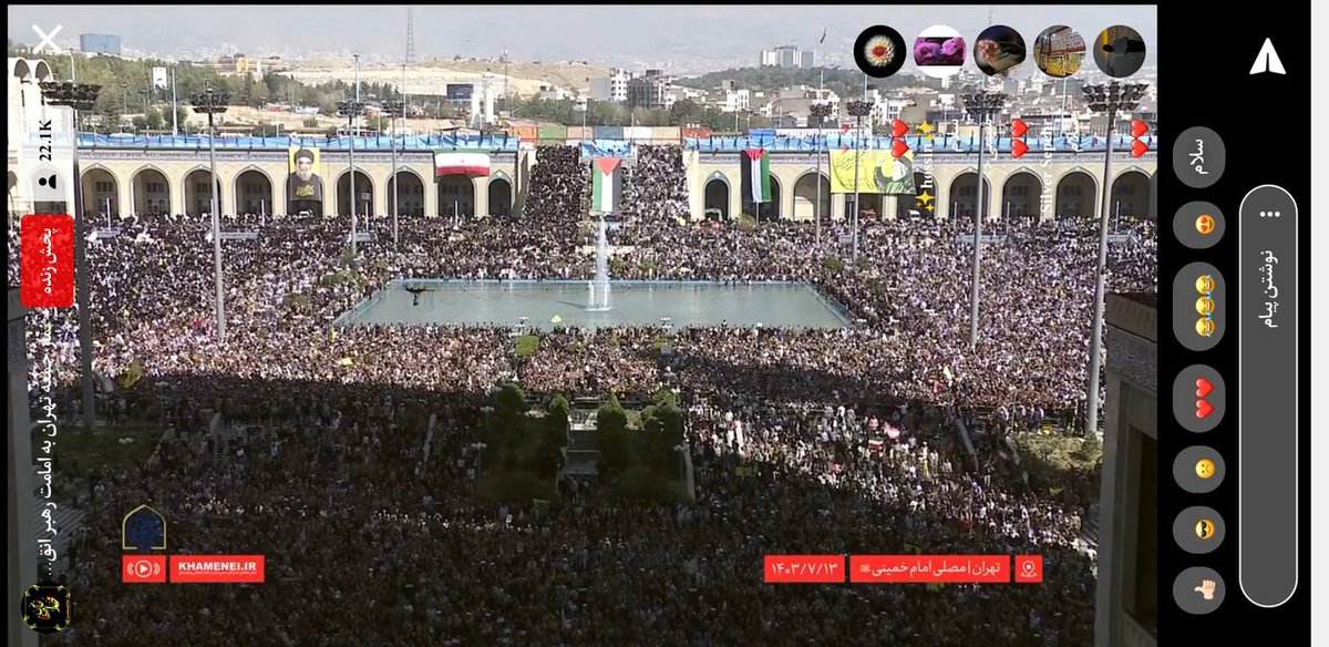 lMah_313's tweet photo. می‌گفت بعضی نمازها یه بار تو تاریخ تکرار می‌شن
جا بمونی؛
از طرف درست تاریخ جا موندی
مثل نماز ظهر عاشورا؛
مثل نماز جمعه امروز :)
#لبیک_یا_خامنه_ای
#انصارالمهدی https://t.co/zAuY4Vdk7h