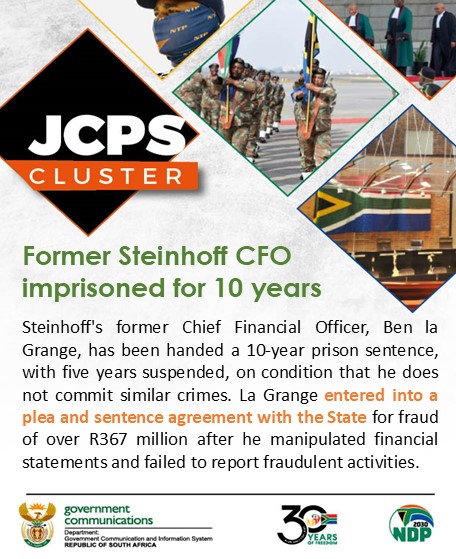 Justice, Crime Prevention & Security Cluster tweet media