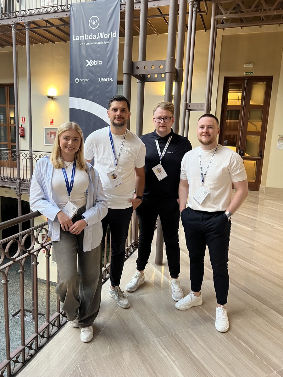 scalaMatters's tweet image. 📍We&apos;re at #LambdaWorld - come and say hi to our team!