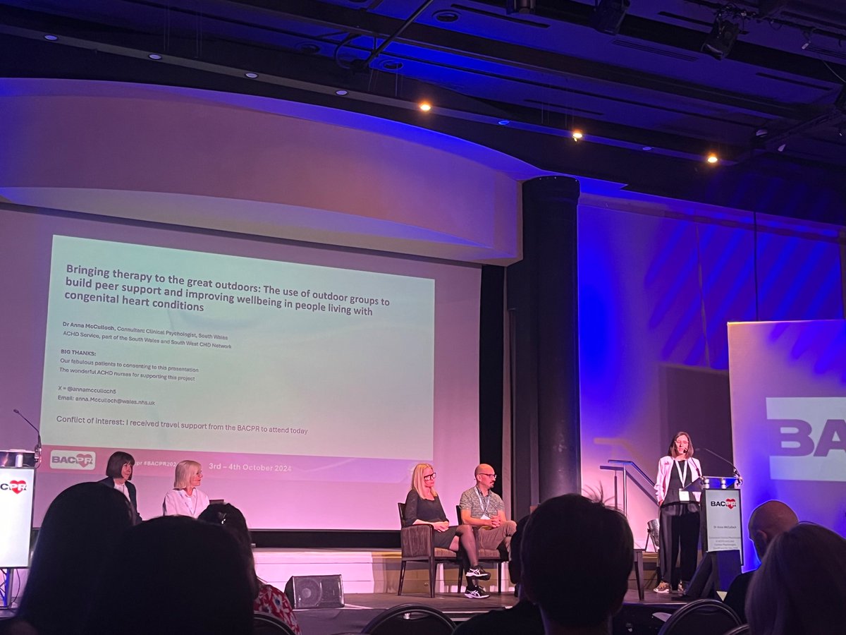 HealthyHearties's tweet image. Great start to day 2 of the @bacpr conference in Manchester. Great to hear about the psychological side of things when you have a heart condition. Let’s get patients thriving not just surviving. #bacpr2024