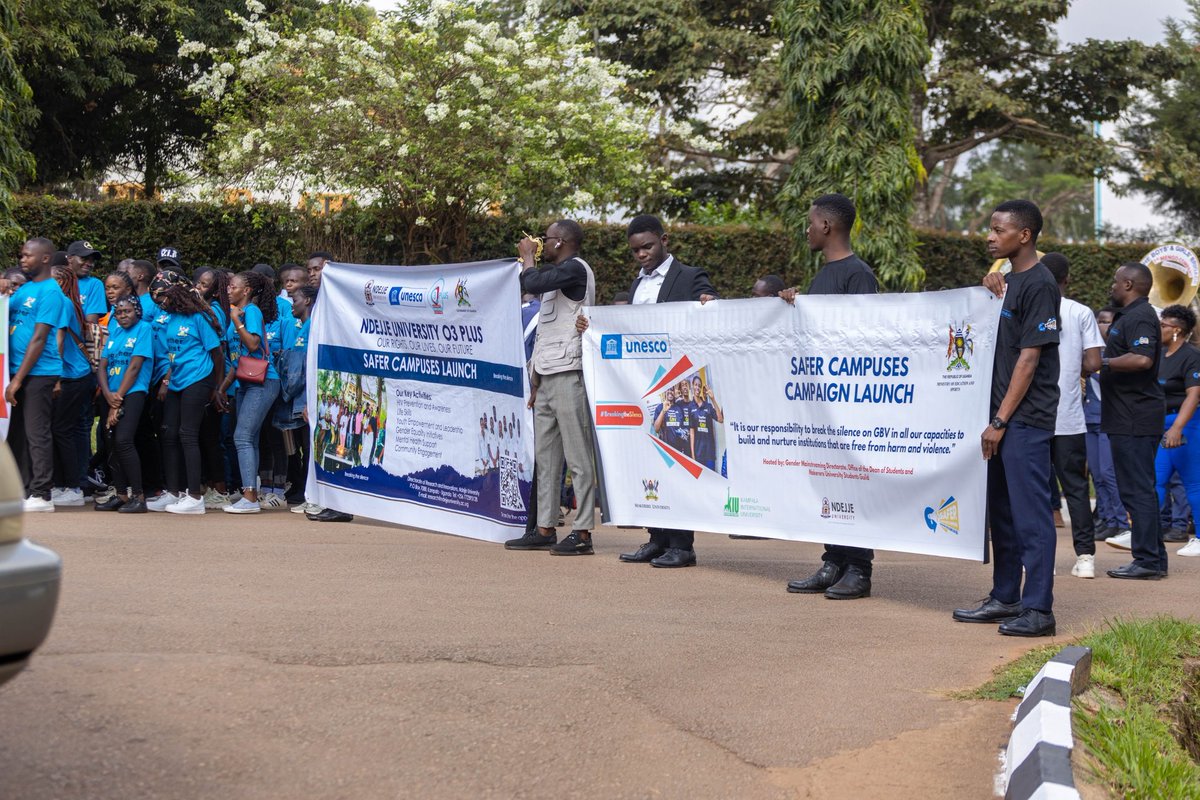 safercampusesUg's tweet image. #safercampusescampaign #BreakingtheSilence #UNESCOROSA #yptcampaign @yptcampaign 
Happening now at @Makerere freedom square is the launch of safer campuses campaign in Uganda.