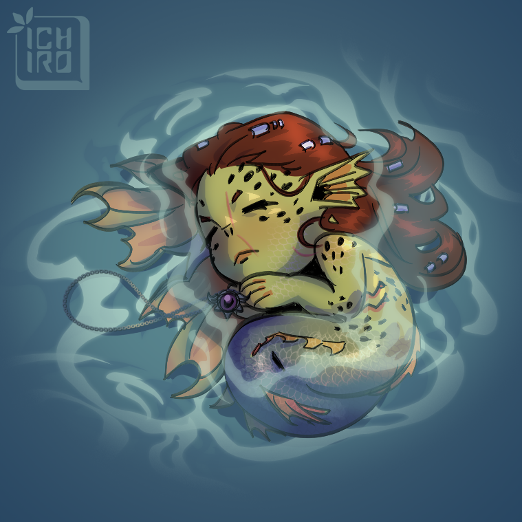 hit's lae'zel with the ponyo beam, so siren au brain rot continues...but in a small dosage 🥹