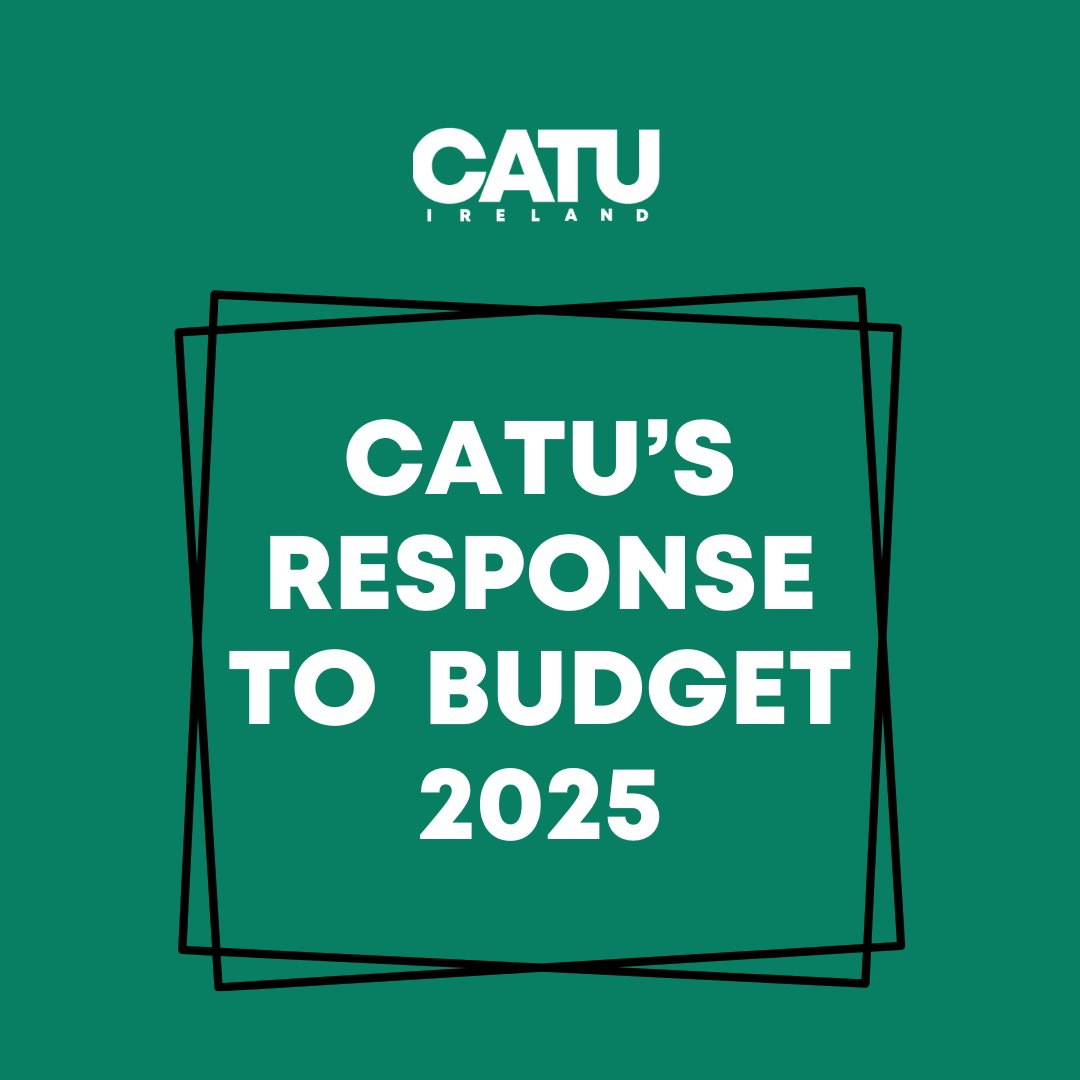 The Budget was an insult to hundreds of thousands of tenants, homeless people and those stuck living in an overcrowded family home across the Island.

Read CATU Ireland's response below and join the union at catuireland.org/join