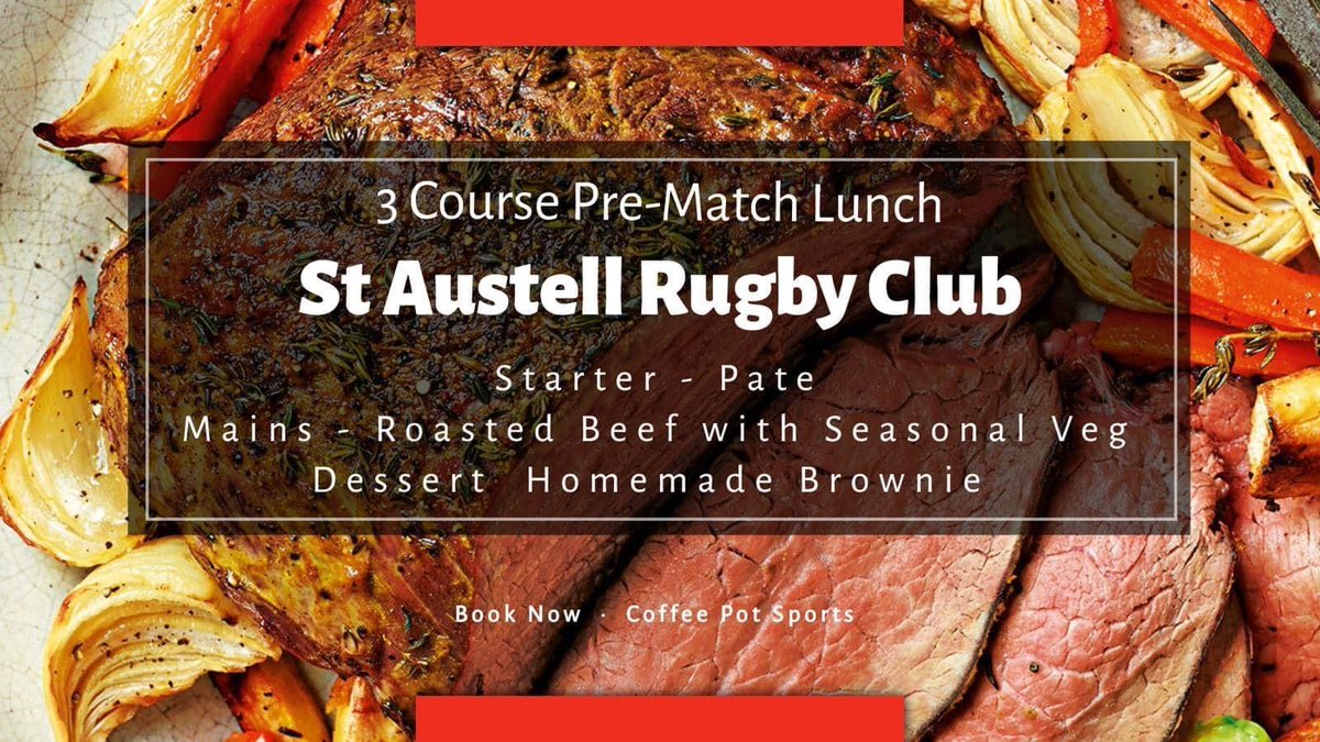 St Austell RFC (@staustellrfc) on Twitter photo 26th October
Saints v Exmouth
Book your seat/table asap
Call 01726 76430 leave a message if no answer or email events@staustellrfc.co.uk 26th October
Saints v Exmouth
Book your seat/table asap
Call 01726 76430 leave a message if no answer or email events@staustellrfc.co.uk