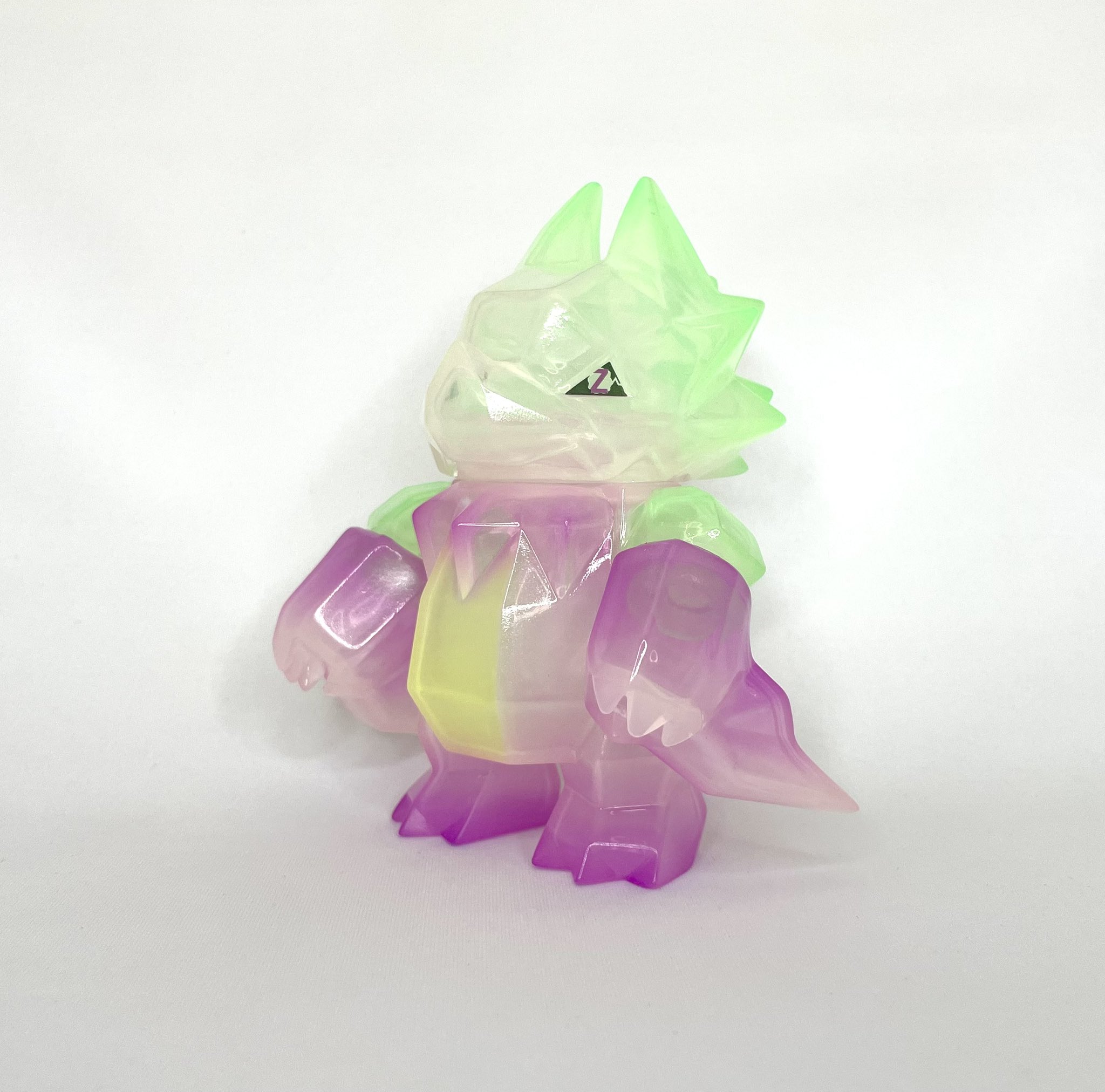 ソフビ ソフコン ドラポリゴン Nekorat 真っ黒