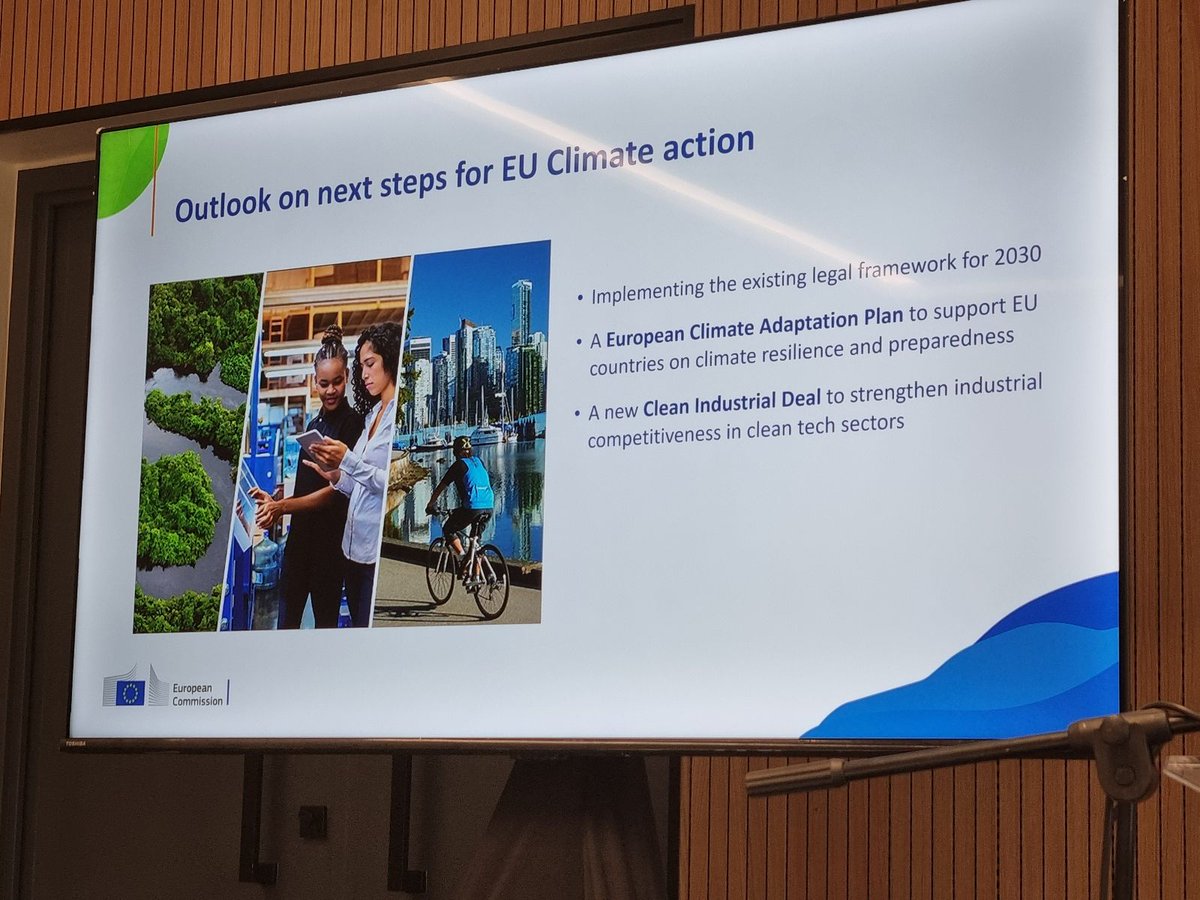 Climate360SA (@climateweeksa) on Twitter photo An outlook on the next steps for the EU Climate action from our first speaker, Dianna Accobia, Director for International Affairs & Climate Finance at DG Climate Action. Stay on our page for more live event updates: #EUSAClimateDialogues An outlook on the next steps for the EU Climate action from our first speaker, Dianna Accobia, Director for International Affairs & Climate Finance at DG Climate Action. Stay on our page for more live event updates: #EUSAClimateDialogues