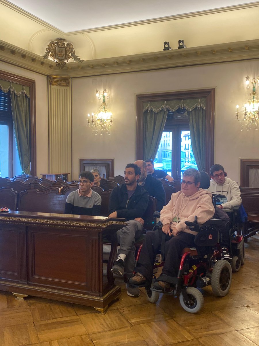 Aspace Navarra (@aspacenavarra) on Twitter photo Ayer en el <a href="/Pamplona_ayto/">Ayuntamiento de Pamplona</a> se aprobó una Declaración Institucional en apoyo a las Jornadas de la #ParálisisCerebral, una iniciativa clave para visibilizar y sensibilizar a la ciudadanía sobre esta realidad.
Gracias al Ayuntamiento y a todos los grupos municipales. Eskerrik asko! Ayer en el <a href="/Pamplona_ayto/">Ayuntamiento de Pamplona</a> se aprobó una Declaración Institucional en apoyo a las Jornadas de la #ParálisisCerebral, una iniciativa clave para visibilizar y sensibilizar a la ciudadanía sobre esta realidad.
Gracias al Ayuntamiento y a todos los grupos municipales. Eskerrik asko!