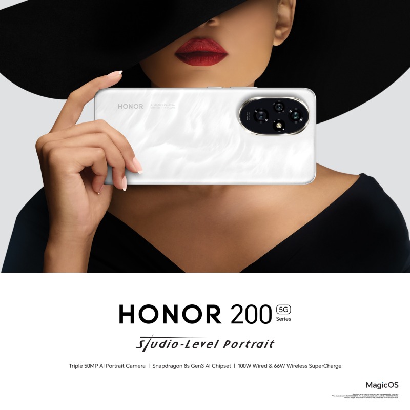 HonorAfrica's tweet photo. The #HONOR200Series is here! Experience Studio-level pictures without studio prices! Get yours now from only R329pm
