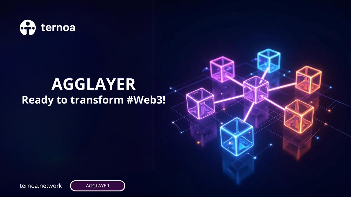 Ternoa is joining the future of blockchain with <a href="/0xPolygon/">Polygon | POL</a>  #AggLayer! 🌐 By connecting our #zkEVM, we’re unlocking infinite scalability, secure cross-chain transactions, and unified liquidity—all in one seamless ecosystem. Ready to transform #Web3! 🚀