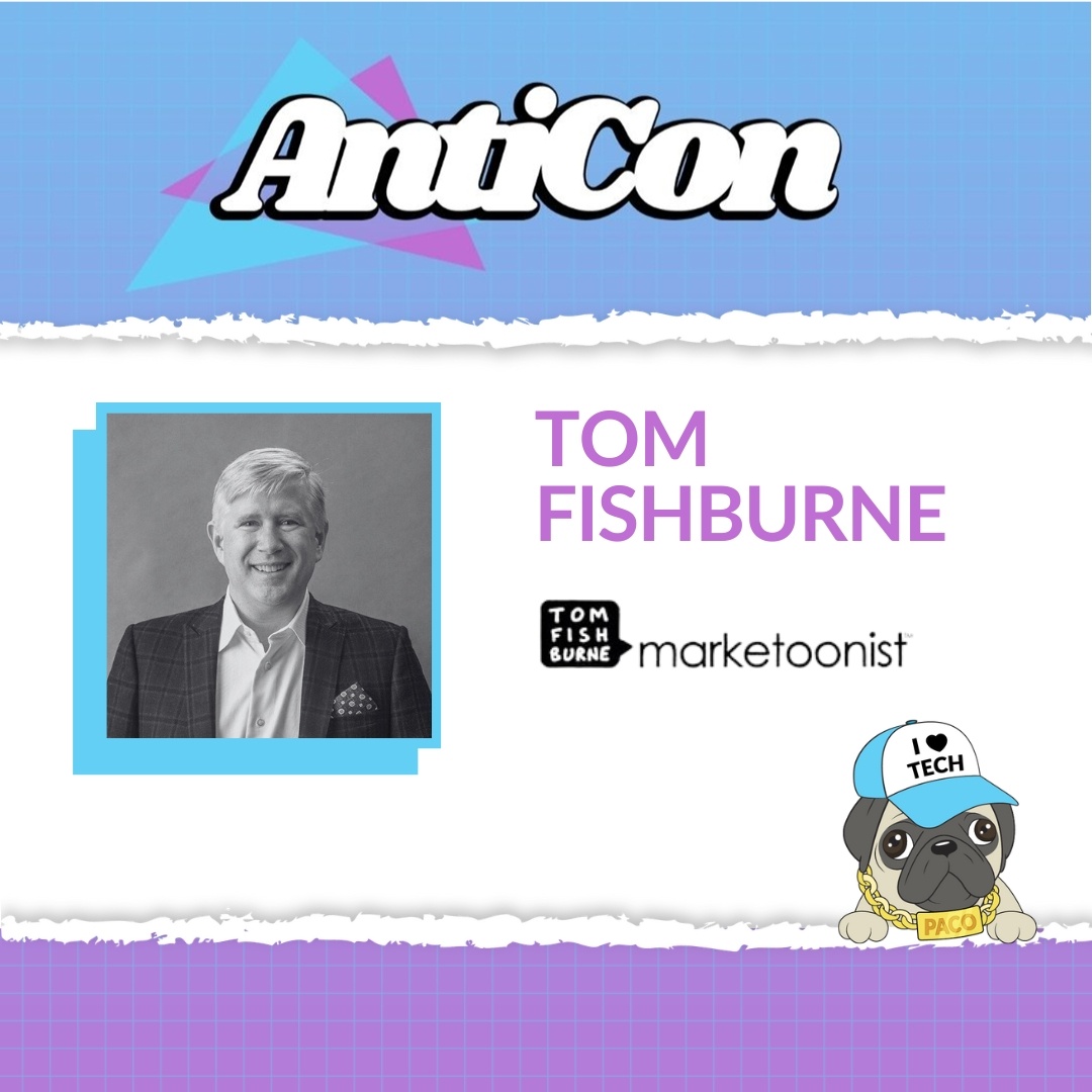 Don’t miss Tom Fishburne, founder of Marketoonist, at AntiCon on Oct 17th in London! This is his first UK speaking event in over five years! 😱

Join his session, "The Funny Side of Marketing: Avoiding the Customer Journey to Nowhere."

👉 Register here: hubs.ly/Q02QW8sH0