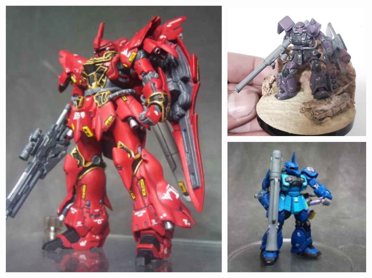 生で見てほしい私の作品 1 ガンダムアーティファクト作品 2 フル