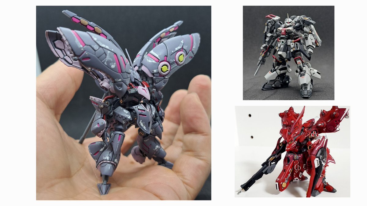 生で見てほしい私の作品 1 ガンダムアーティファクト作品 2 フル