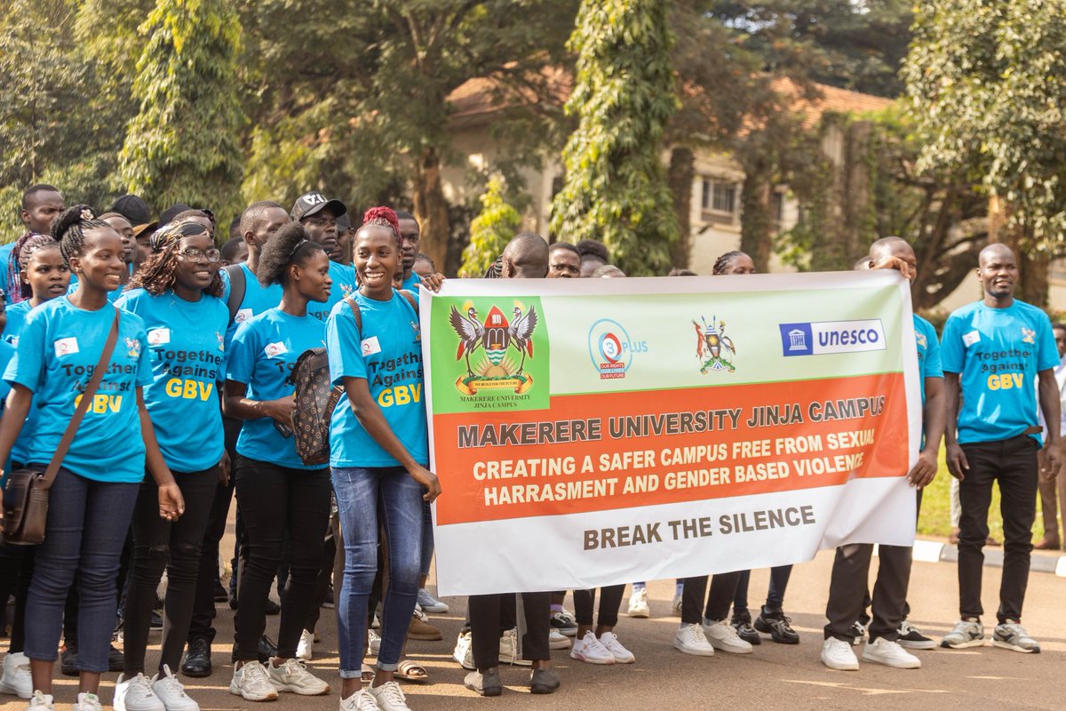 uwanvince's tweet image. The Safer Campuses Campaign launch in Uganda is currently on at Makerere University, Freedom Sq.

#BreakingtheSilence #UNESCOROSA #yptcampaign #safercampusescampaign