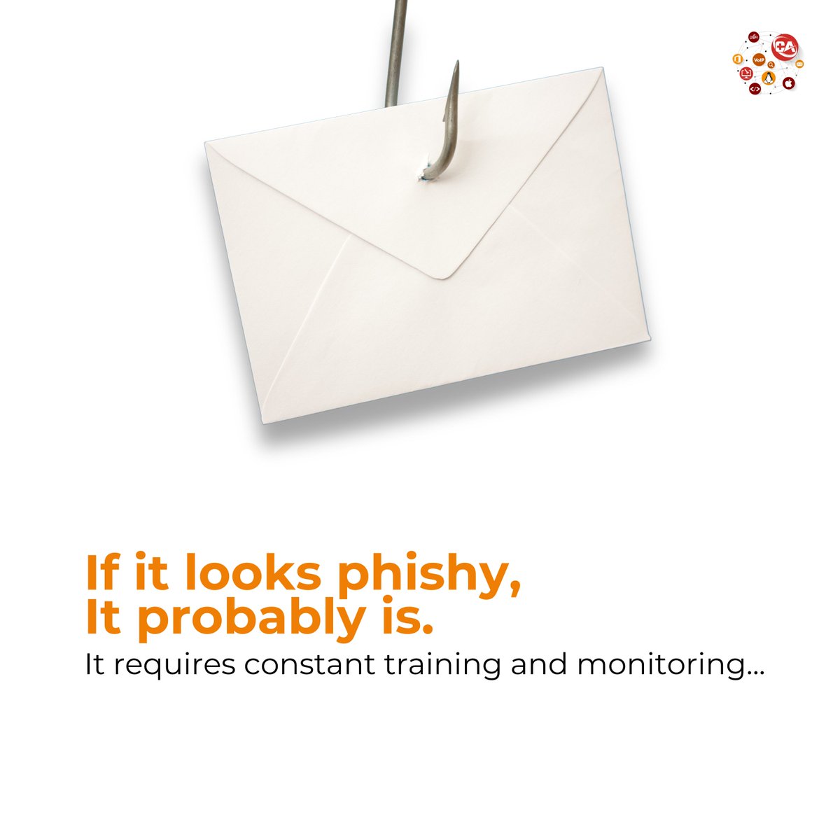 WiseserveLTD's tweet photo. Trust your instincts and stay cyber safe! Reach out to us for professional assistance for Phishing campaign. #PhishingAwareness #CyberSecurity https://t.co/hiRIC1Ko1N
