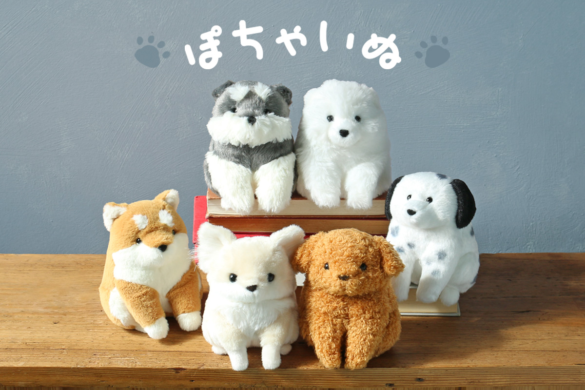 犬のキャラクターぬいぐるみ 犬のキャラクターぬいぐるみ お茶犬 ぬいぐるみ｜プライズ・くじ