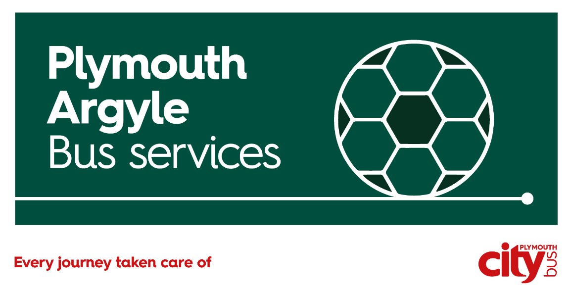 🚌Bus to the Football⚽ on Saturday, you know it makes sense.
Argyle v Blackburn Rovers 1500 kick off⚽
Details of the special Argyle buses can be found here:
plymouthbus.co.uk/argyle-shuttle…
Show your support for The Green Army this Saturday!👍
Go by bus🚌 with us!