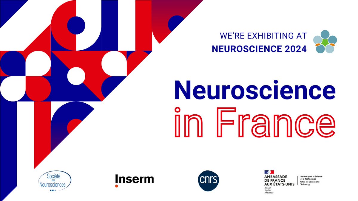 Société des Neurosciences (@socneuro_tweets) on Twitter photo Ready to attend #SfN24 with <a href="/Inserm/">Inserm</a>, <a href="/CNRS/">CNRS 🌍</a>, <a href="/FranceScience/">France Science</a> & the Autism and NDD Gis!
Come & visit us at booth 1832 in the Institute & Non-profit Area to learn more about careers, research institutes & neuroscience research in France! 🇫🇷
<a href="/SfNtweets/">Society for Neuroscience (SfN)</a> <a href="/NguyenBaKT/">Kim Nguyen-Ba-Charvet @nguyenbakt.bsky.social</a> Ready to attend #SfN24 with <a href="/Inserm/">Inserm</a>, <a href="/CNRS/">CNRS 🌍</a>, <a href="/FranceScience/">France Science</a> & the Autism and NDD Gis!
Come & visit us at booth 1832 in the Institute & Non-profit Area to learn more about careers, research institutes & neuroscience research in France! 🇫🇷
<a href="/SfNtweets/">Society for Neuroscience (SfN)</a> <a href="/NguyenBaKT/">Kim Nguyen-Ba-Charvet @nguyenbakt.bsky.social</a>