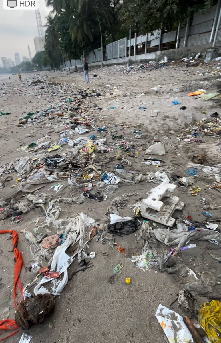 Level of filth all over Mumbai is like the revenge of teen-tigada sarkar on #modisarkar by making a mockery of #SwachhBharat ! Right? 1 PIN code just one day!