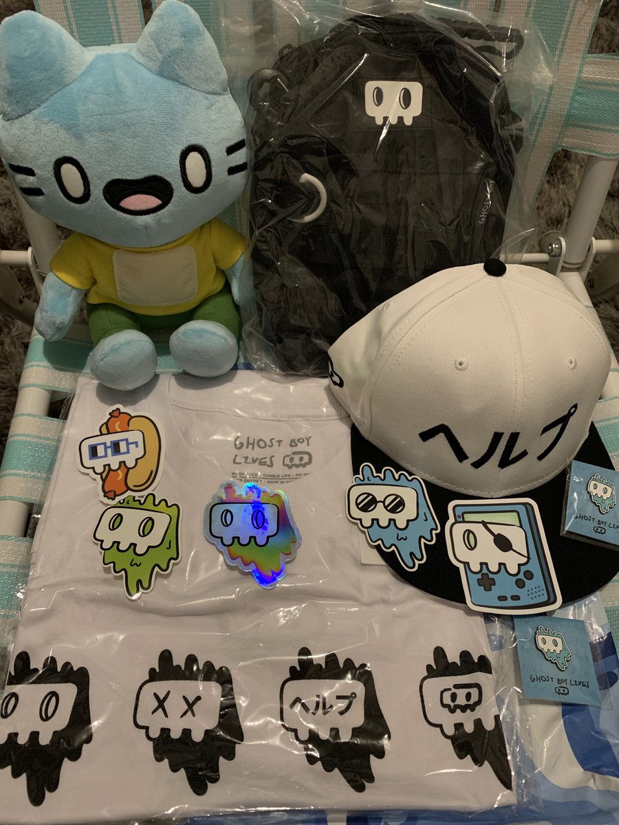 Shoutout to <a href="/evanluza/">ELU</a> &amp; <a href="/ghostboylives/">Ghost Boy 💀</a> for the dope bday care package! 💀🔥