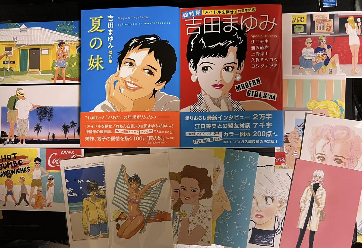 Abe_Yutaka's tweet photo. 「アイドルを探せ！40周年展」行ってきました。
初日だったのですごい人！
吉田まゆみさんの原画のパワーも半端ない！
会場には漫画家さんがわんさかいましたw
刺激たっぷり受けてきました！ https://t.co/MVFW8jkYlS