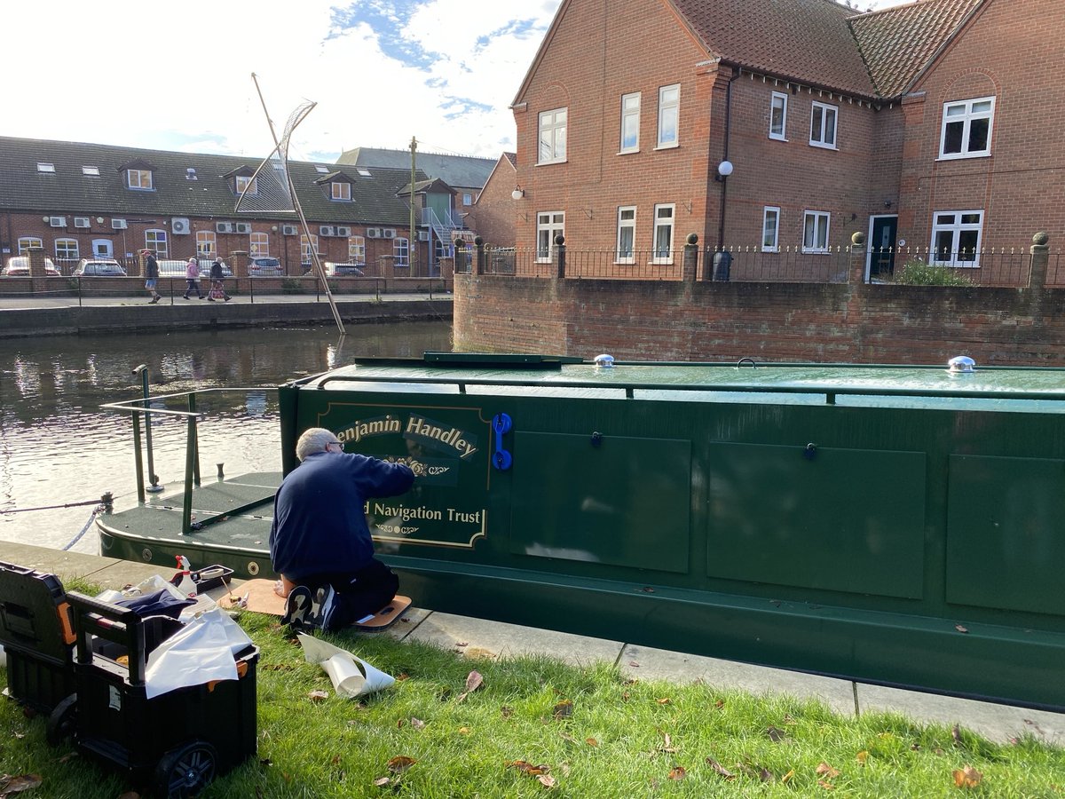 Another step forward for Benjamin Handley, thanks to Nick Smith Signs of Sleaford for the sign writing nicksmithsigns.co.uk