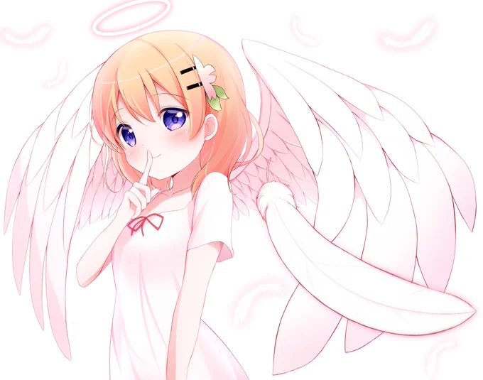 天の使者ココアさん#天使の日 