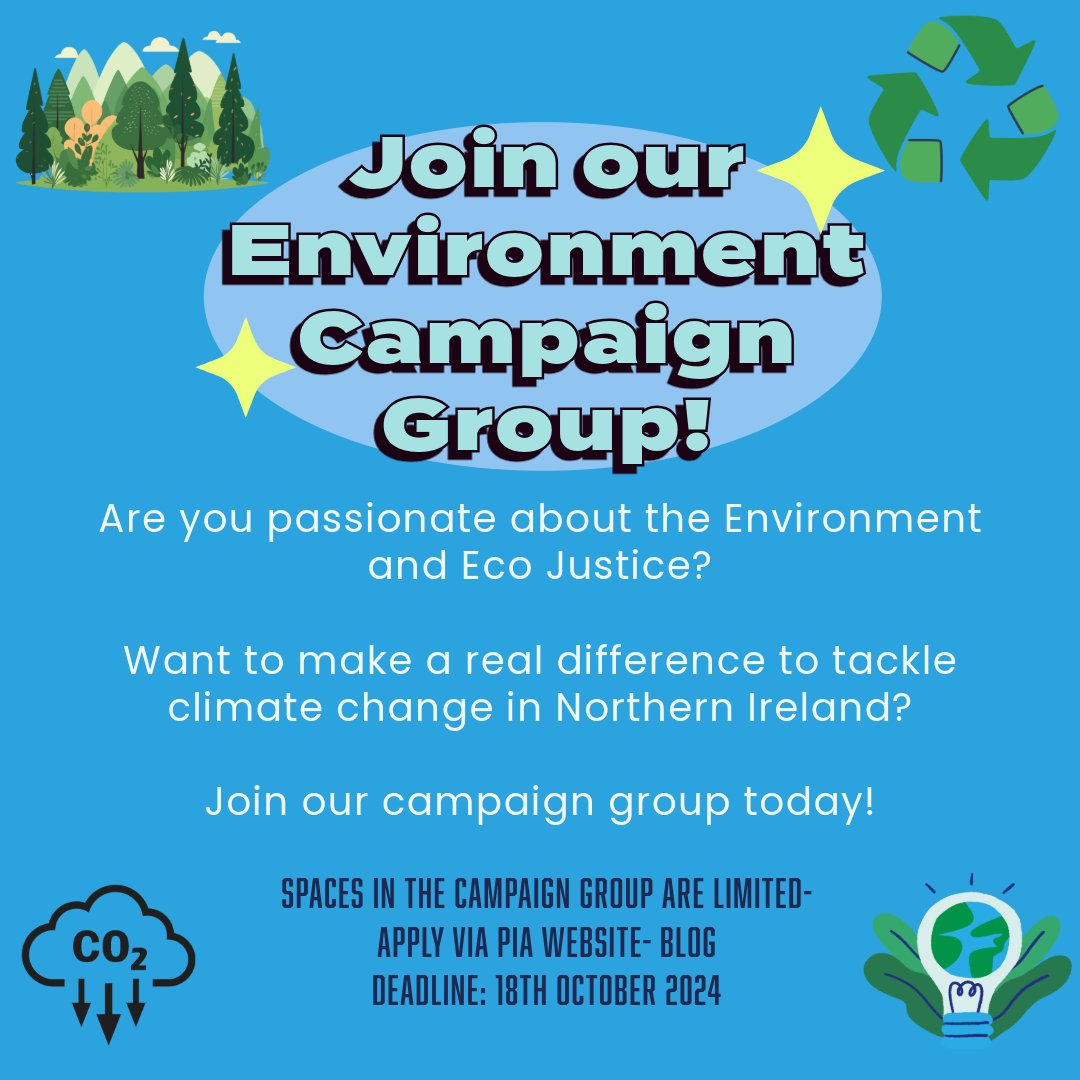Under 18 and want to get involved? We would love to have you on board! Learn more about the environment and develop your campaigning skills. Lets make a real difference in NI🌳

Sign up today👇🏻

politicsinaction.org/post/join-our-…