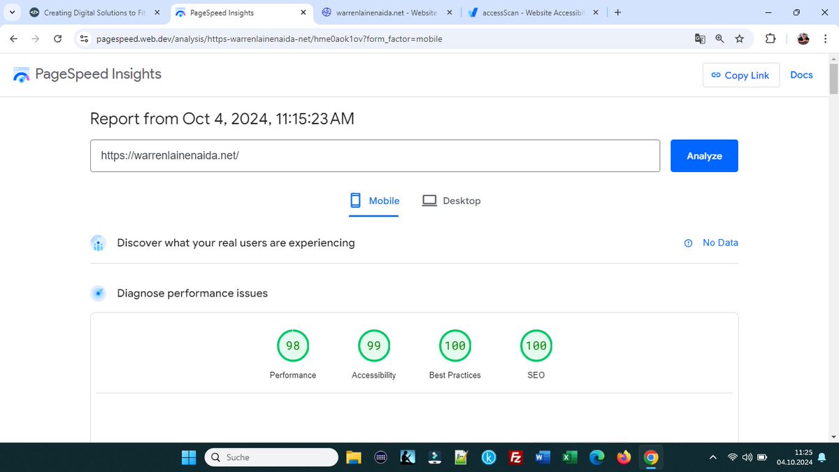 WarrenLNaida's tweet image. So I switched out one of my website from Neve to GeneratePress, and my scores are far better. Not perfect, but much better. Need to tweak.

I need to do this with some of my other sites too. 

#WebSpeed #SustainableWeb #WebAccessibility