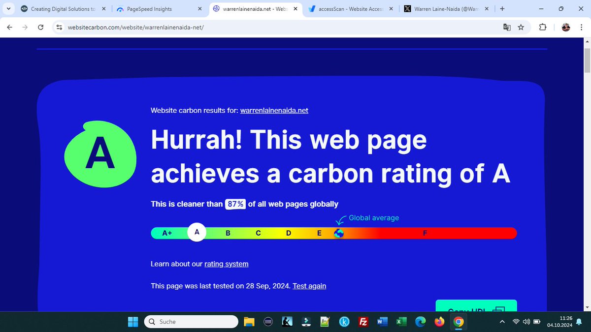 WarrenLNaida's tweet image. So I switched out one of my website from Neve to GeneratePress, and my scores are far better. Not perfect, but much better. Need to tweak.

I need to do this with some of my other sites too. 

#WebSpeed #SustainableWeb #WebAccessibility
