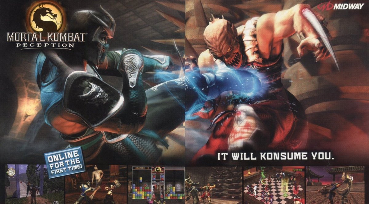 TheSpineRip's tweet photo. HAPPY 20TH BIRTHDAY TO MORTAL KOMBAT DECEPTION! #MortalKombat https://t.co/uY2hU3qfLj